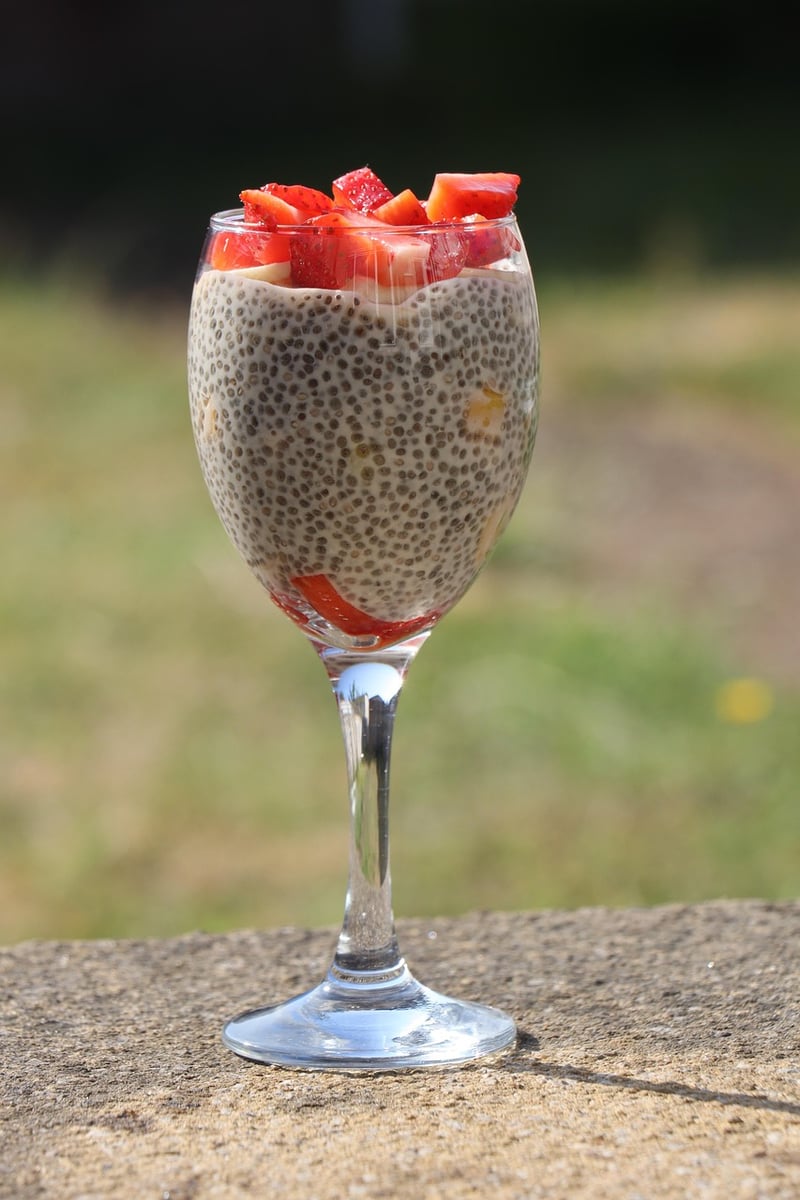 Blueberry Chia Seed Pudding